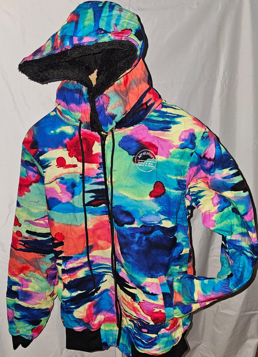 Ankara Arctic Hoodie